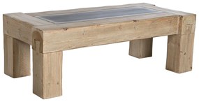 Τραπεζάκι Καφέ Home ESPRIT Έλατο Ξύλο MDF 140 x 70 x 46 cm
