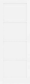 vidaXL Εσωτερική Πόρτα ORKDAL Λευκό 83 x 232 εκ. Κόντρα πλακέ