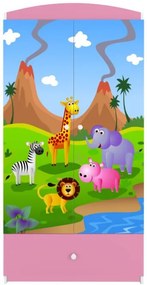 Ντουλάπα Babydreams Cartoon-Roz-Safari