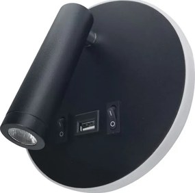 Επιτοίχιο φωτιστικό LED InLight 43418-Mauro