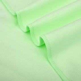 vidaXL Αθλητικές Πετσέτες 2 pcs Πράσινο 100 x 50 cm