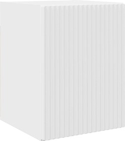 vidaXL Σετ επίπλου τηλεόρασης 4 pcs Υψηλής γυαλάδας λευκό
