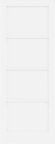 vidaXL Εσωτερική Πόρτα ORKDAL Λευκό 78 x 202 εκ. Κόντρα πλακέ