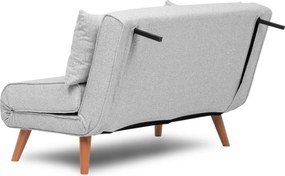 Διθέσιος Καναπές Κρεβάτι Γκρι FOLDE 80x120x79