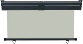 vidaXL Σκίαστρο Βεράντας Πλαϊνό Γκρι 145 x 250 εκ.