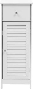 Ντουλάπι-στήλη Chesy pakoworld mdf λευκό 32x30x87εκ