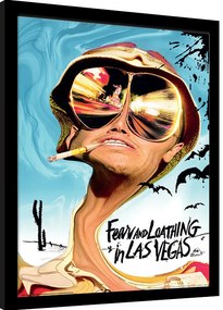 Κορνιζαρισμένη αφίσα Fear and Loathing in Las Vegas