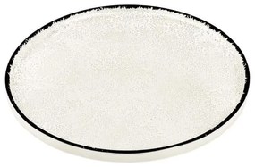 Πιάτο Ρηχό Φ26cm Vertical Moon Shade Λευκό - Oriana Ferelli®