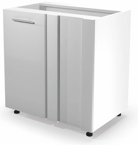 VENTO DN-100/82 corner lower cabinet, color: white DIOMMI V-UA-VENTO-DN-100/82-BIAŁY
