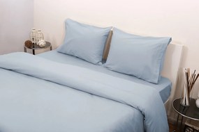 Σετ Σεντόνια Υπέρδιπλα 240x265 3100 Φανέλλα Σιέλ Viopros