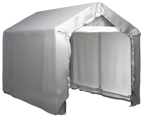 vidaXL Τέντα Αποθήκευσης Γκρι 180 x 300 εκ. Ατσάλινη