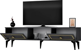 TV Stand Nil - Anthracite, Gold Anthracite
Gold