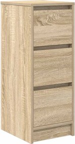 vidaXL Ντουλάπι Sonoma Δρυς 29,5x34x76 εκ. από Επεξεργασμένο Ξύλο