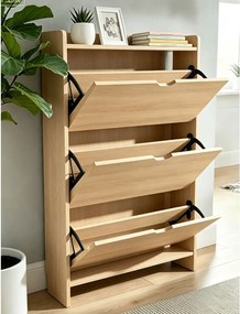 Παπουτσοθήκη MDF - Melamine Απόχρωση Sonoma   1τμχ