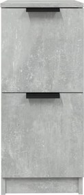 vidaXL Ντουλάπι Γκρι Σκυροδέματος 30x30x70 εκ. Επεξεργασμένο Ξύλο