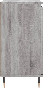 vidaXL Ντουλάπι Γκρι Sonoma 60x35x70 εκ. από Επεξεργασμένο Ξύλο