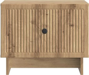 vidaXL Τραπεζάκι σαλονιού Artisan Δρυς 49 x 50 x 40 εκ
