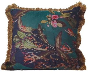 Μαξιλάρι Διακοσμητικό (Με Γέμιση) Blossom 018926 Multi 45X45 Velvet,Polyester
