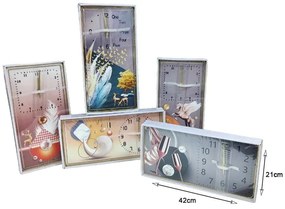 Επιτοίχιο Ρολόι σε Διάφορα Σχέδια – Wall Clock