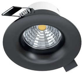 Φωτιστικό Χωνευτό Eglo 98607 SALICETO Μαύρο Ματ (Black Mat) 2700K