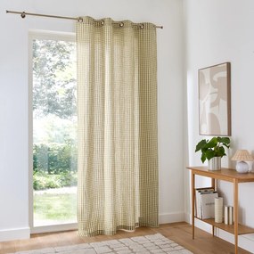 Κουρτίνα από βαμβάκι/λινό με καψούλια, Cottage