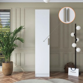 Ντουλάπα Λευκό BRATREL 45x57.5x210