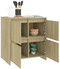 vidaXL Μπουφές Sonoma Δρυς 70x41x75 εκ. από Επεξεργασμένο Ξύλο