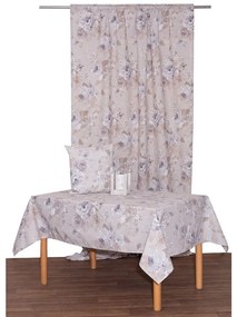 Runner Ίριδα (Σετ 2τμχ) Linen Viopros 45Χ140 45x140cm Βαμβάκι-Πολυέστερ