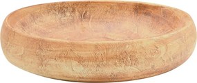 vidaXL Νιπτήρας Οβάλ Καφέ 59 x 40 x 15 εκ. Κεραμικός
