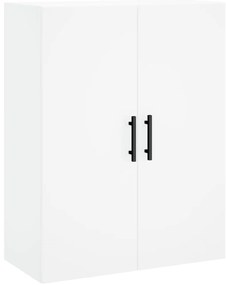 vidaXL Ντουλάπι Λευκό 69,5x34x180 εκ. από Επεξεργασμένο Ξύλο