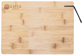Estia 01-9168 Επιφάνεια Κοπής από Μπαμπού 27x20cm, Μπεζ