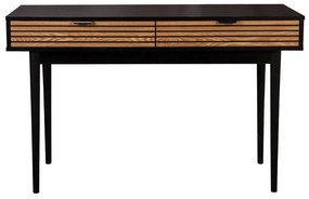 Κονσόλα Brooklyn Fylliana Μαύρο - Φυσικό 100x35x80 εκ. 100x35x80 εκ.