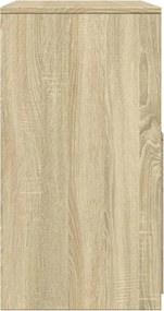 vidaXL Μπουντουάρ με Καθρέφτη Sonoma Δρυς 60x40x113,5 εκ.