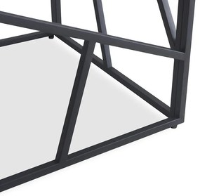 Uni 2 Τραπεζακι Σαλονιου Γκρι Μαρμαρο 55x55x55