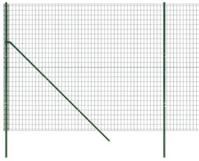vidaXL Συρματόπλεγμα Περίφραξης Πράσινο 1,8x10 μ. Γαλβανισμένο Ατσάλι