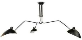 Φωτιστικό Οροφής IP20 3xE27 Μέταλλο Μαύρο 104-01012-08 Luma Lighting-104-01012-08-Μαύρο 104-01012-08