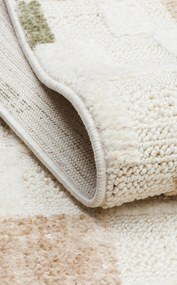 Stewehome Μοντέρνο χαλί σαλονιού με μαλακή υφή χωρίς χνούδι από πολυεστέρα 120x180x6 cm