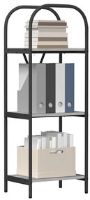 vidaXL Ράφι Βιβλίων Γκρι sonoma 40 x 30 x 109 εκ Επεξεργασμένο ξύλο