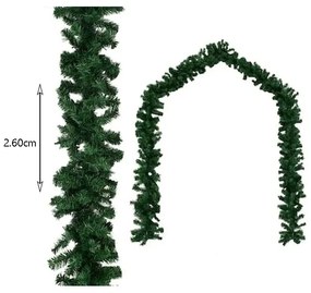Χριστουγεννιάτικη Γιρλάντα 2.60m - Christmas garland