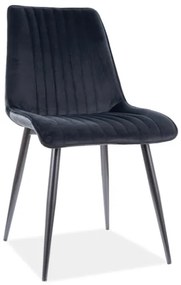 Καρέκλα τραπεζαρίας βελούδινη Kim Velvet 42 x 47 x 88 DIOMMI KIMVCC DIOMMI-80-1889