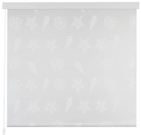 vidaXL Κουρτίνα Μπάνιου Ρολό Αστερίας 120 x 240 εκ.