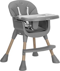 BABY HIGH CHAIR VANILLA 3 IN 1 GREY