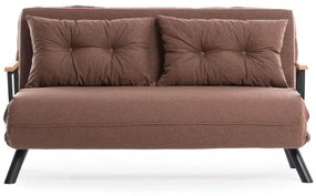 Καναπές - Κρεβάτι Διθέσιος Sando 859FTN2826 133x78x78cm Light Brown