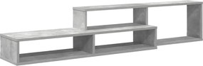 vidaXL ΡάφιΤηλεόρασηςΤοίχου 150x25x28,5εκ Επεξεργασμένο ξύλο