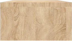 vidaXL Βάση Οθονών Sonoma Δρυς 100 x 24 x 13 εκ. από Επεξ. Ξύλο