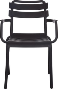 ΠΟΛΥΘΡΟΝΑ ΠΟΛΥΠΡΟΠΥΛΕΝΙΟΥ PHILLY HM6123.02 ΜΑΥΡΟ 58.5x49x83.5Υεκ.