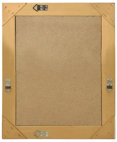 vidaXL Καθρέφτης Τοίχου με Μπαρόκ Στιλ Χρυσός 50 x 60 εκ.