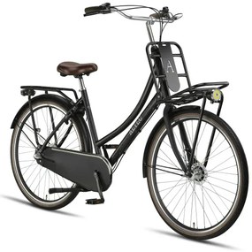 Retro 28 Inch 53 cm Women 3SP Roller brakes Matte black