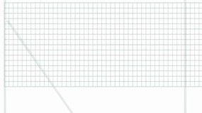 vidaXL Φράχτης Εuro Πράσινο 0.6 x 10 μ Σίδηρος με επικάλυψη PVC