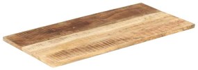 vidaXL Επιφάνεια Τραπεζιού 25-27 χιλ. 100x60 εκ. από Μασίφ Ξύλο Μάνγκο